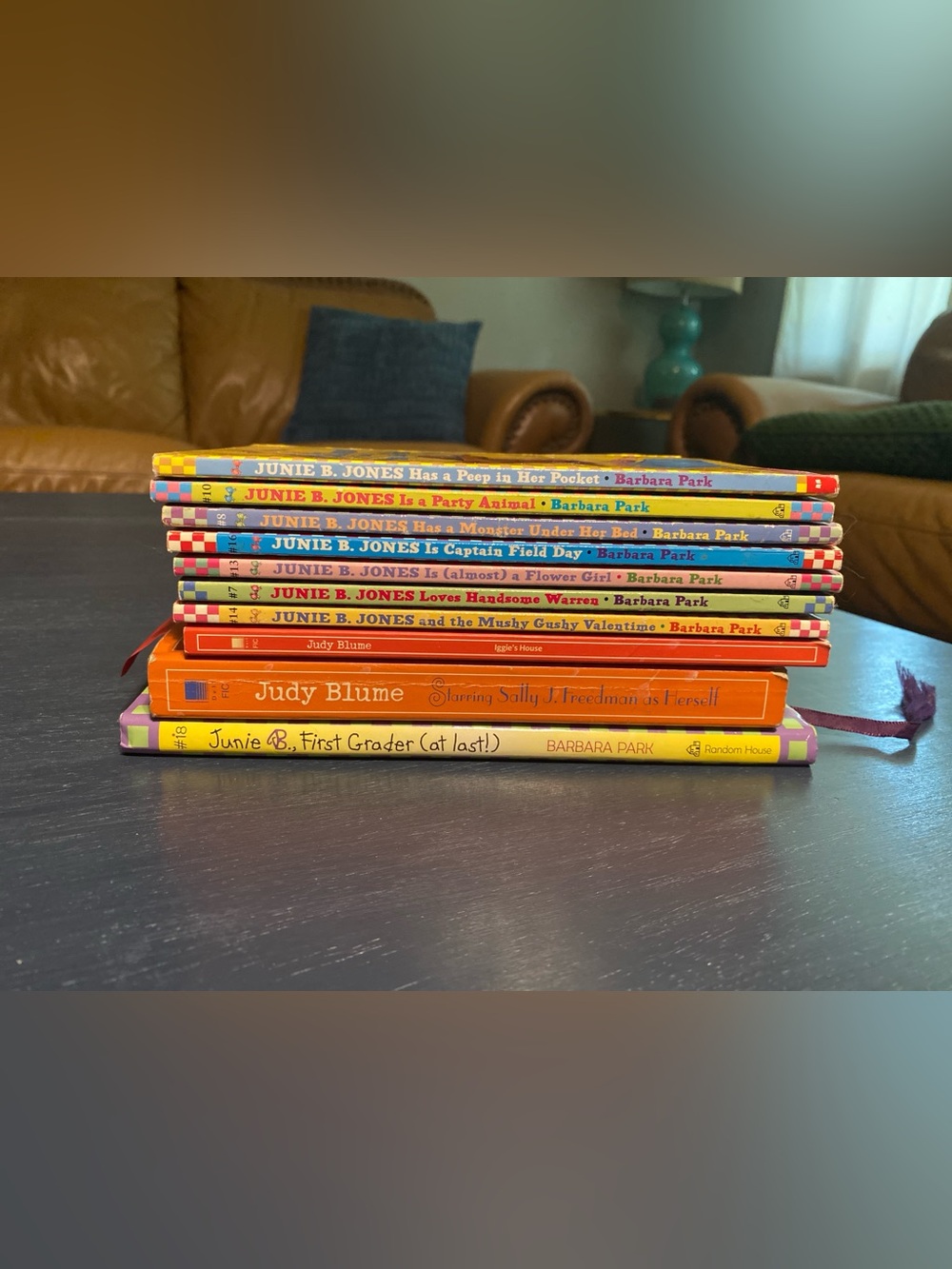 Junie B. Jones & Judy Blume Colorful Children's Book Set- Set of 10
